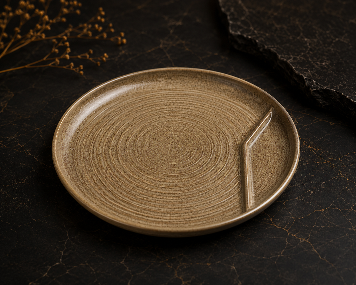 Monolith No. 04 Architectural Dessert Plate | CrocTech