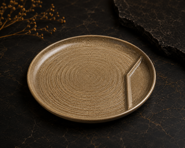 Monolith No. 04 Architectural Dessert Plate | CrocTech